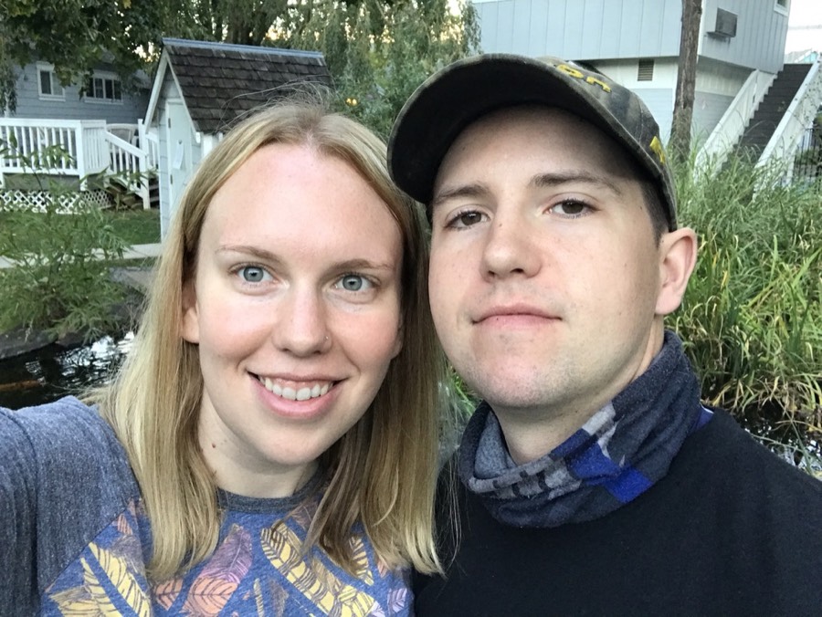 Brittany and her husband Andrew